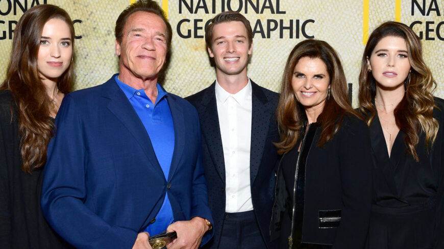 Arnold Schwarzenegger’s Love Child Joseph Baena Frozen Out of Family Photo with Half-siblings at Premiere